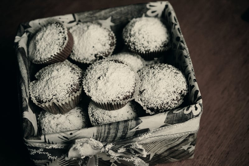 Moon Surface Cupcakes